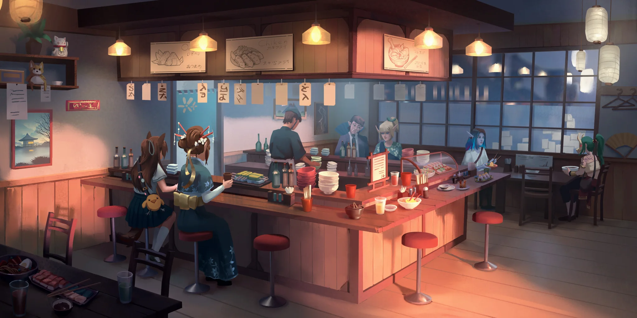 Illustration from the Ten Square Games feature