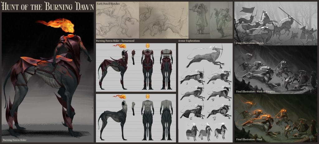 Damian.Rokosz_Hunt of the Burning Dawn_Board